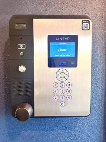 Bluetooth secured entry buildings